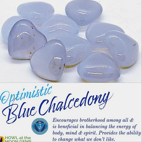 Blue Chalcedony Polished Freeform Gemstone - Picture 12 of 15